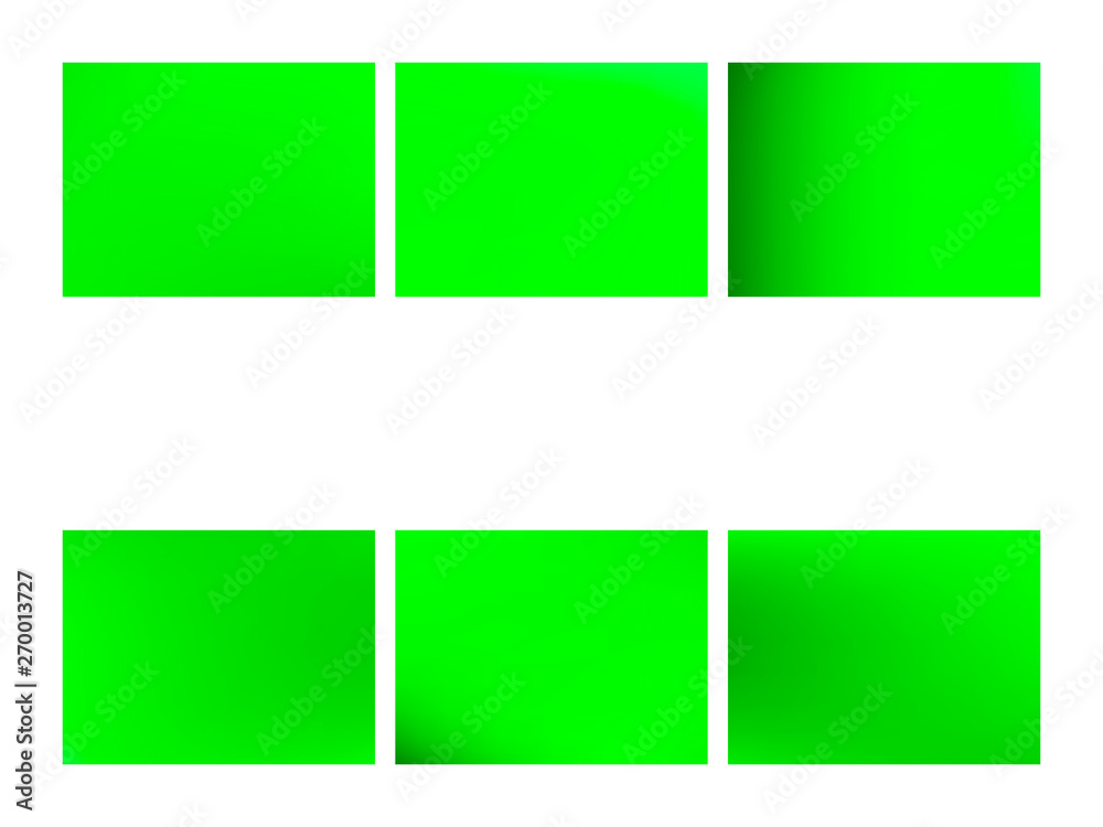 Obraz premium Abstract green blurred gradient mesh background