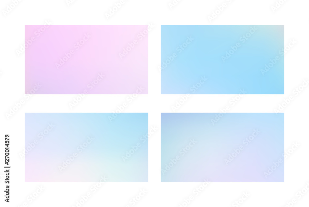 Abstract colored blurred gradient mesh background