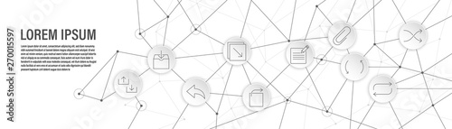 intersecting arrows icon. From Web set