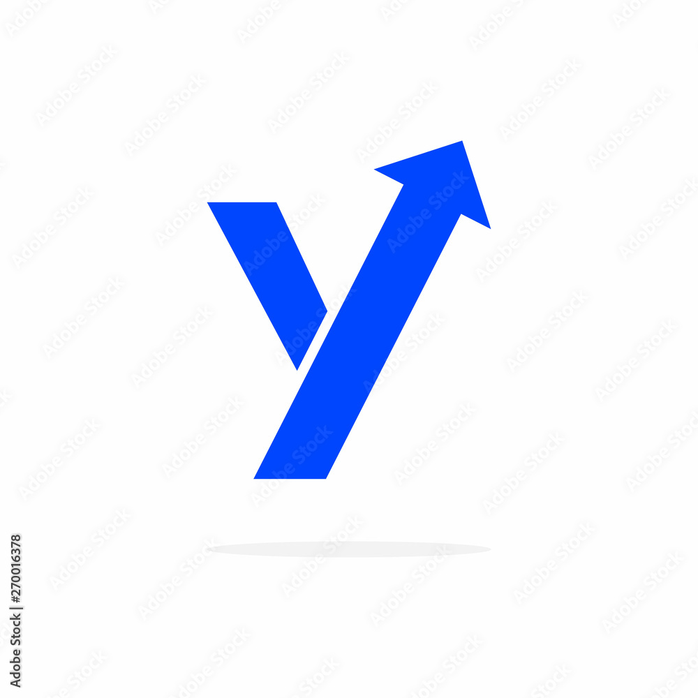 Vector Bold Arrow Logo Letter Y Vector Bold Arrow Logo Letter Y