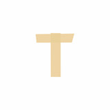 Vector Tape Logo Letter T