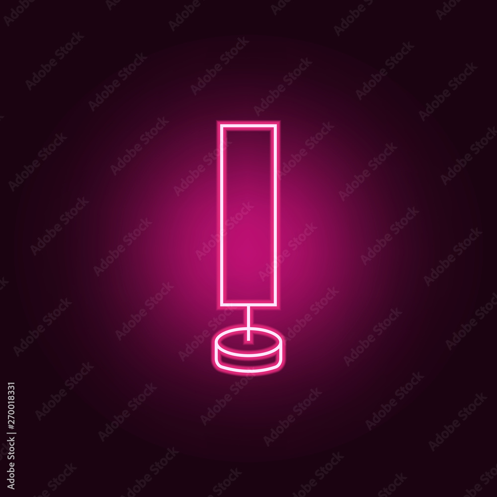 brace neon icon. Elements of web set. Simple icon for websites, web design, mobile app, info graphics brace neon icon. Elements of web set. Simple icon for websites, web design, mobile app, info graphics