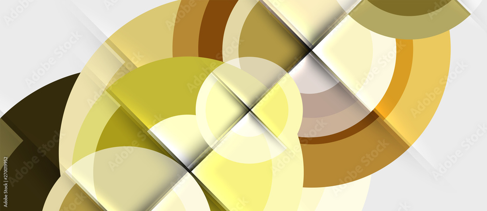 Geometric design abstract background - circles Geometric design abstract background - circles