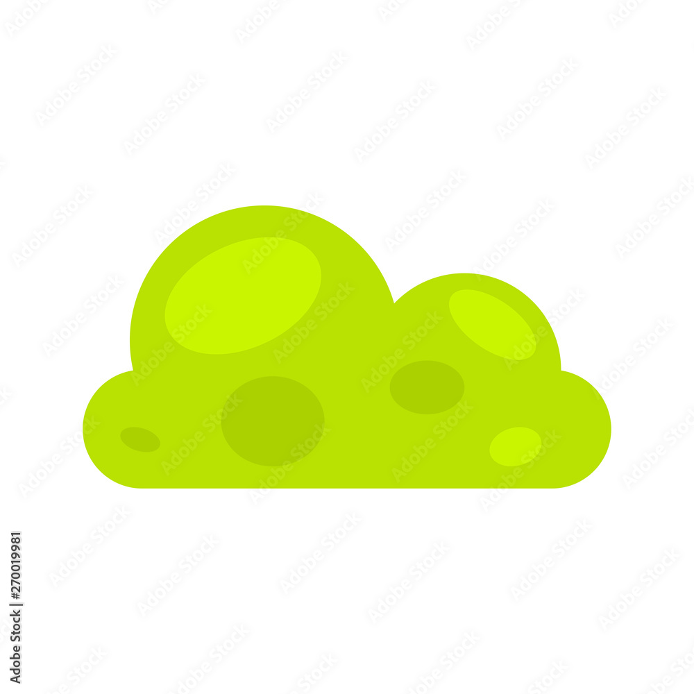 Garden bush. Vegetation icon. Green bush. Icon. Vector illustration. White background. EPS 10. Garden bush. Vegetation icon. Green bush. Icon. Vector illustration. White background. EPS 10.