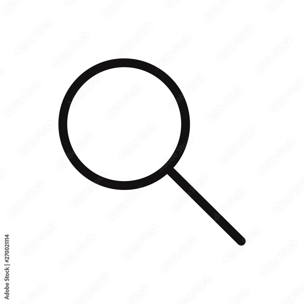 Zoom vector icon in modern style for web site and mobile app Zoom vector icon in modern style for web site and mobile app