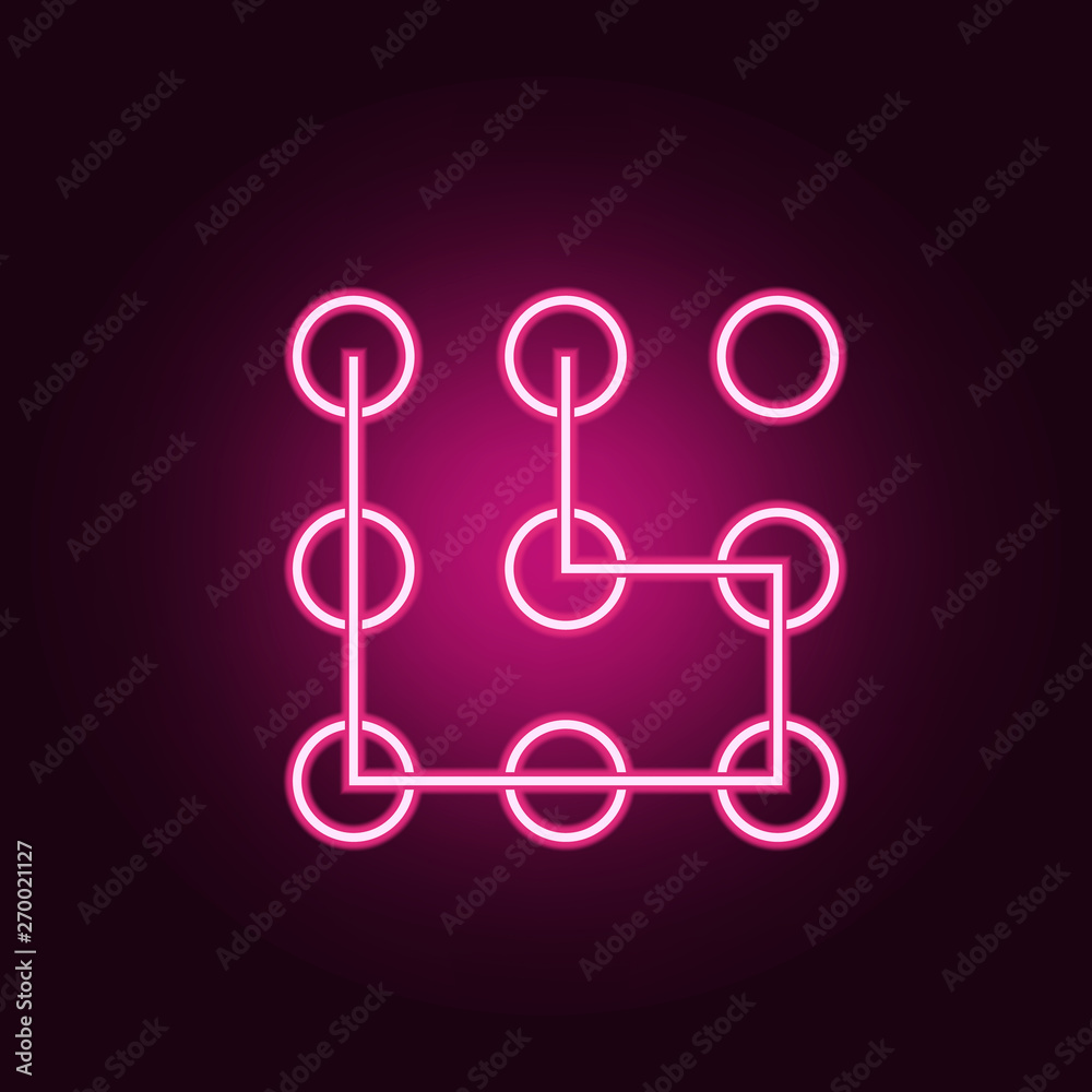 Snow ball neon icon. Elements of web set. Simple icon for websites, web design, mobile app, info graphics Snow ball neon icon. Elements of web set. Simple icon for websites, web design, mobile app, info graphics