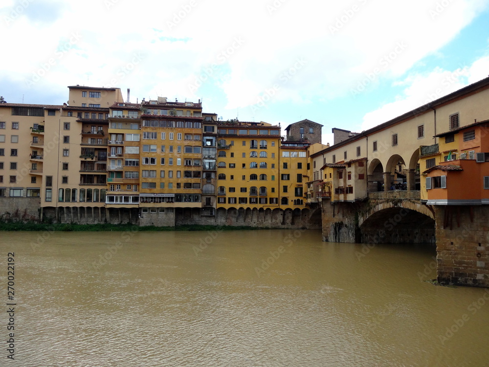 À Florence au bord de l'Arno