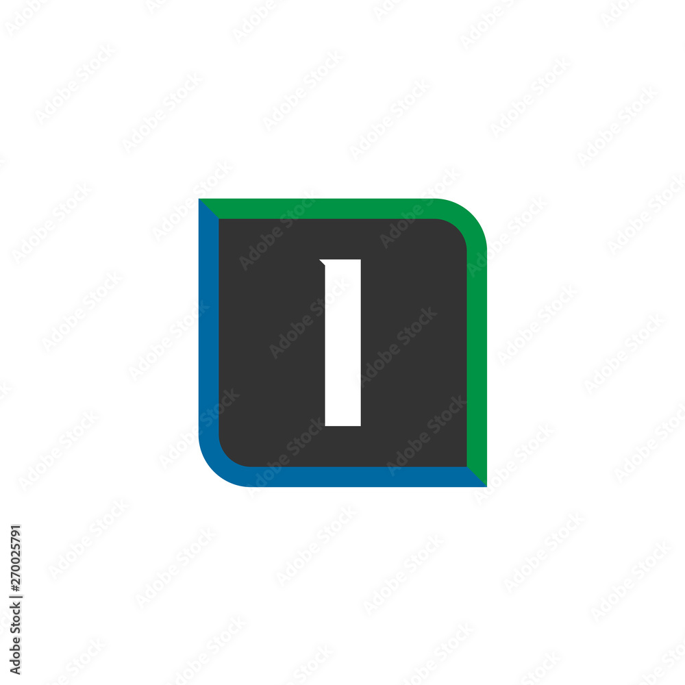Initial Letter Logo I Template Vector Design Initial Letter Logo I Template Vector Design