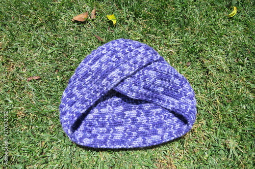 Obraz na płótnie Gorro tejido w salonie