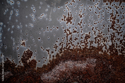 Abstract rust pattern on metal texture background