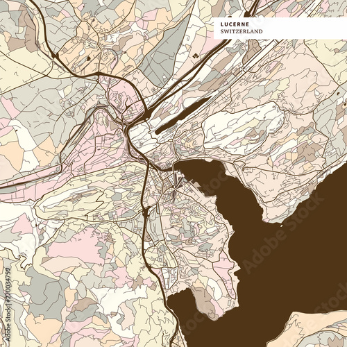 Map of Lucerne