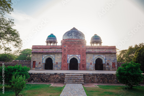 Tomb of Isa Khan in Humayun's Tomb, Delhi, India