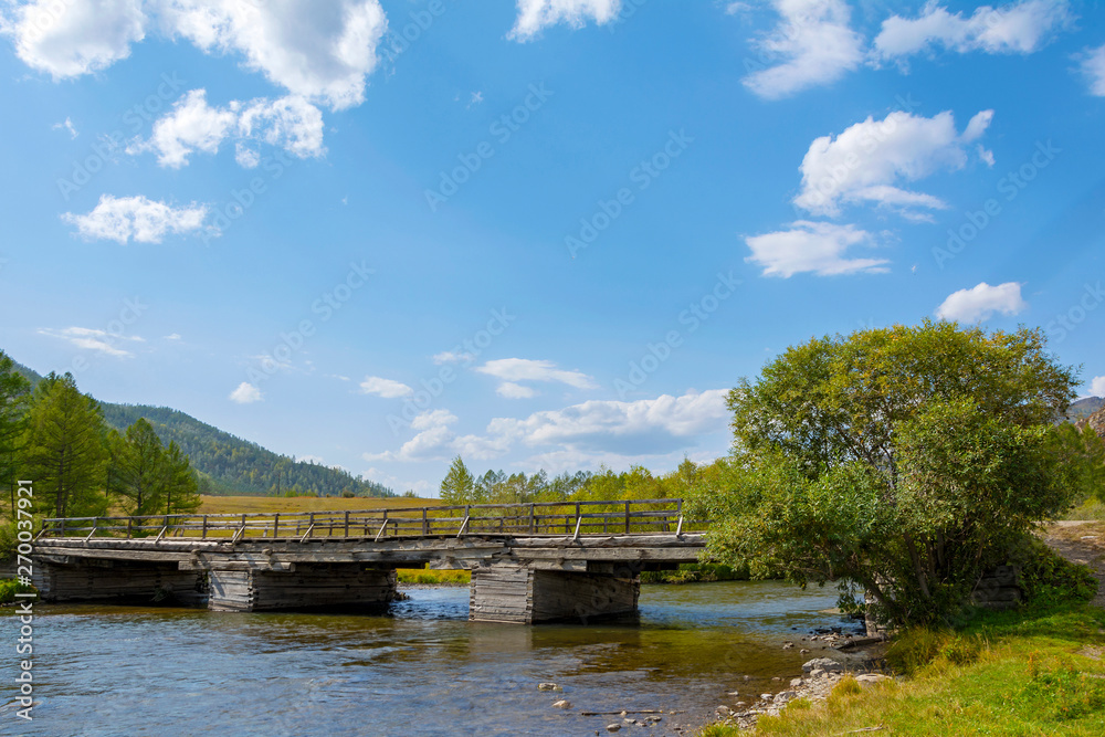 Bridge on the river Ursul in the village of Sisiman