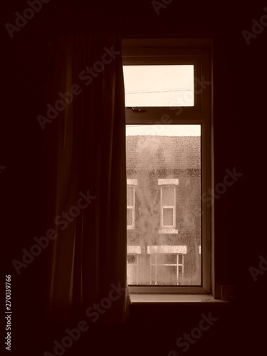 Obraz na płótnie Ventana w salonie