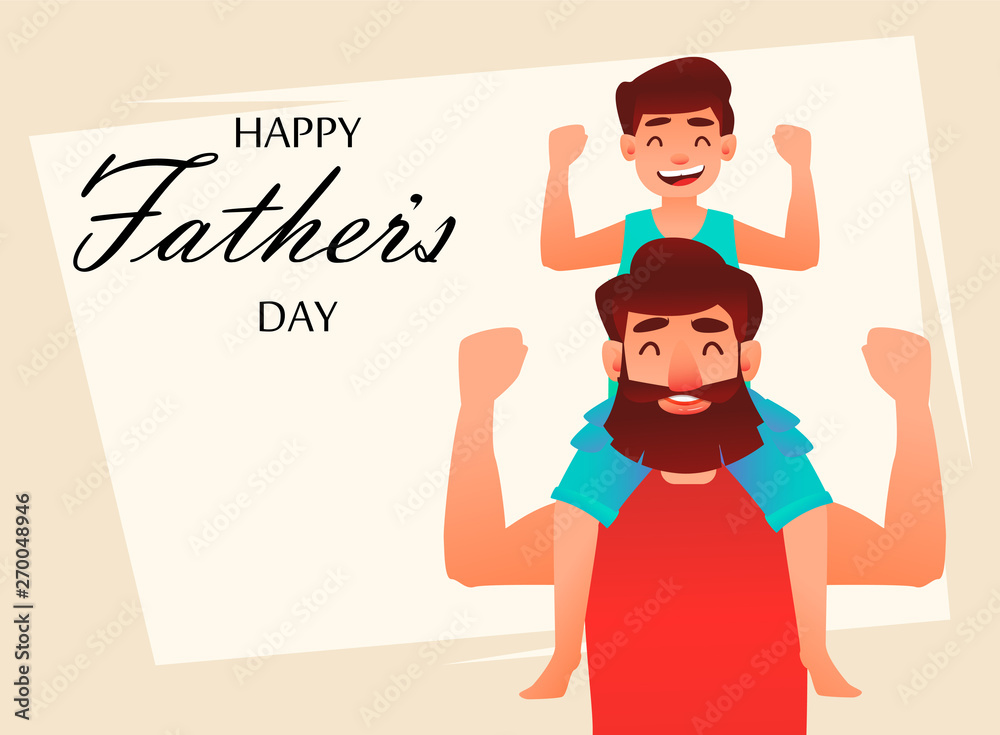 Happy Father's Day greeting card Happy Father's Day greeting card