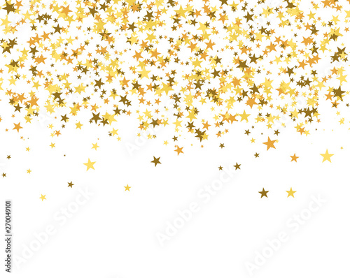 Glitter pattern made of stars