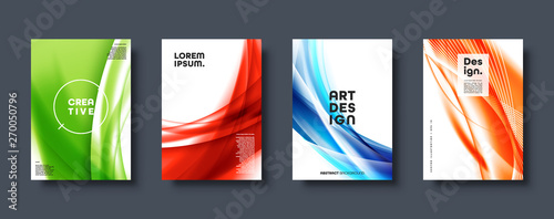 Abstract modern background. Geometric shapes and lines. Colorful gradient. Eps10 vector.