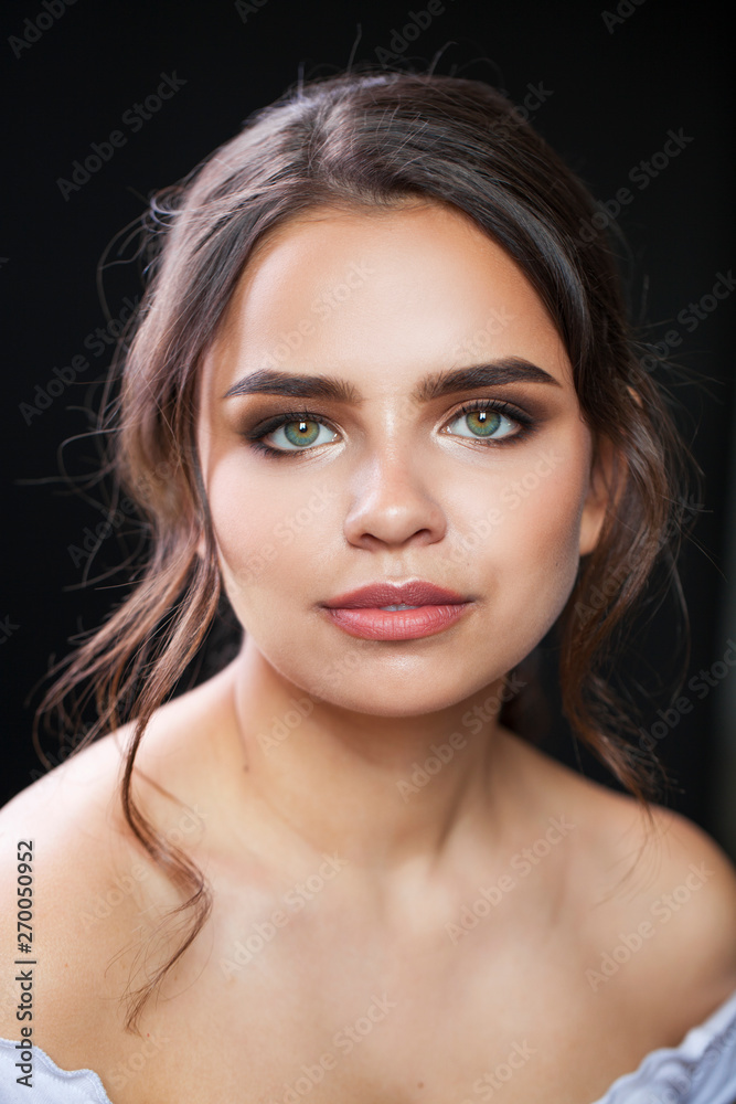 Close up Make up fashion model