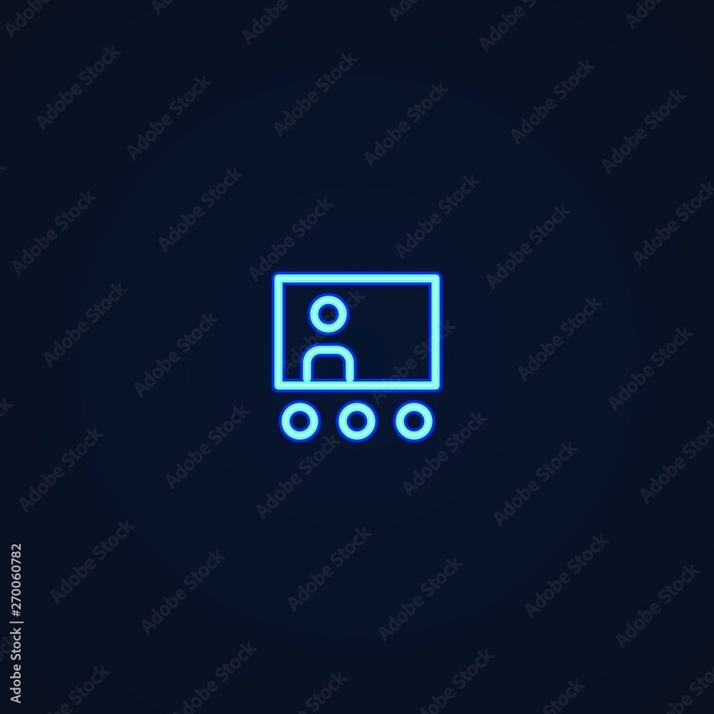 Conference - Neon Style Icon Conference - Neon Style Icon