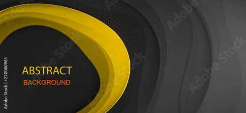 Black background modern abstract vector.Perfect design for headline and sale banner.