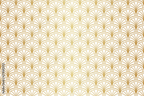 Abstract Seamless Art Deco Pattern. Stylish antique background.