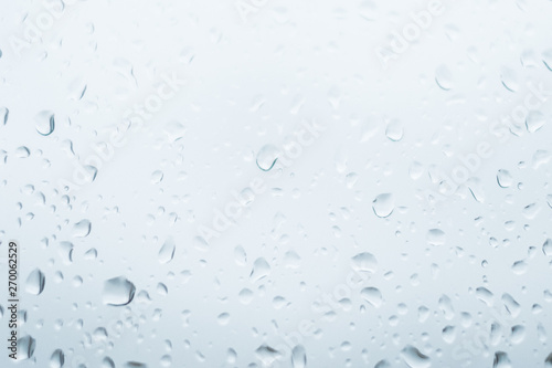 water drops on window - droplets on glass -