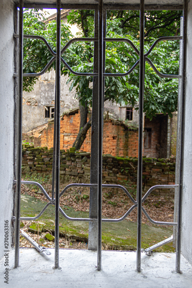 window in an old house in a chinese village window in an old house in a chinese village
