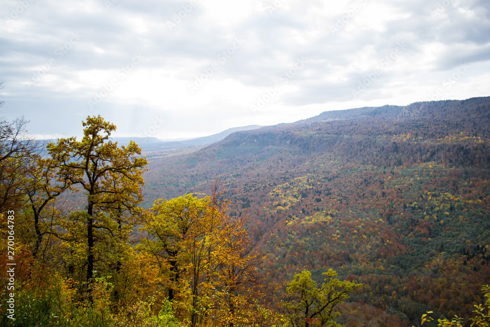 autumn in the mountains