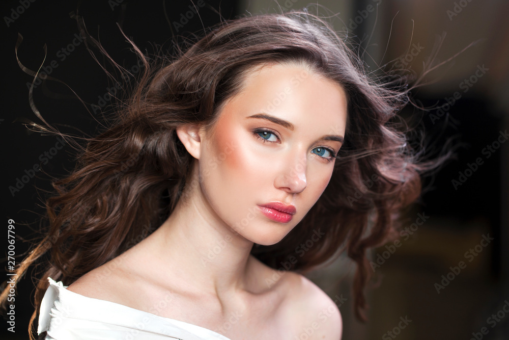Fototapeta premium Close up Make up fashion model