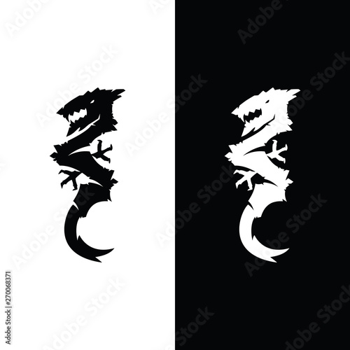 Dragon vector illustration