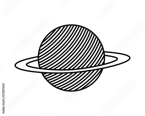 planet of the solar system isolated icon