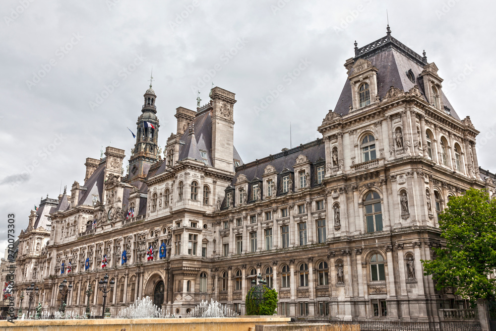 City hall of the XIX century. Paris