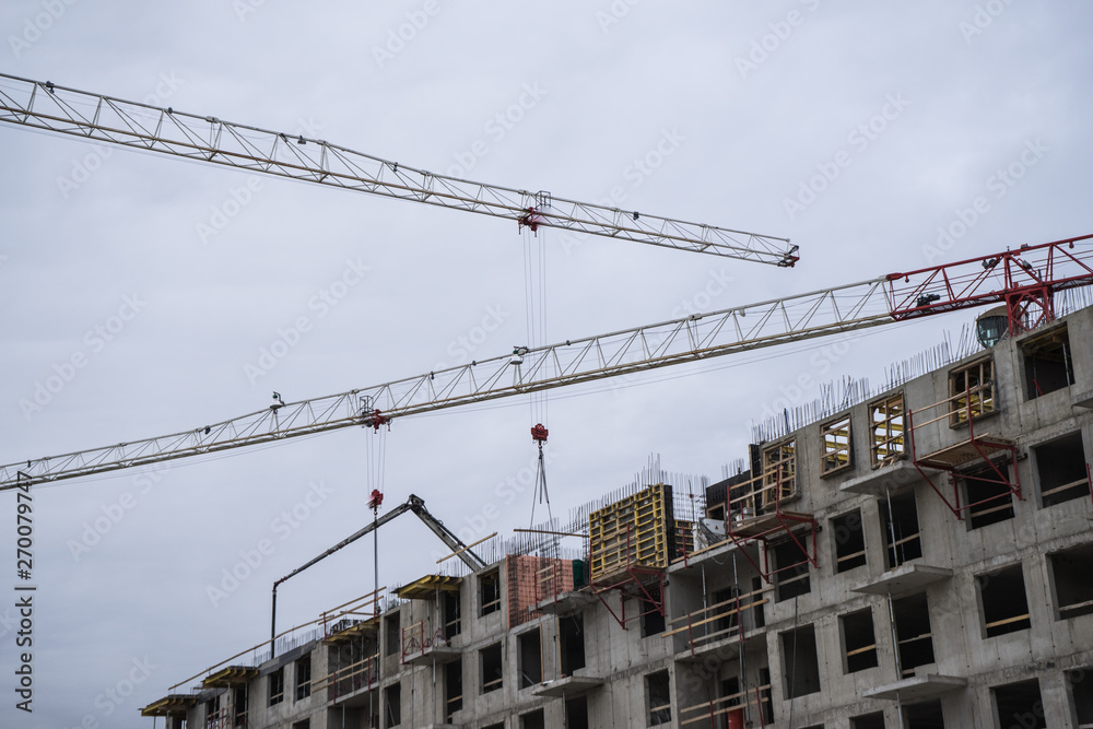 construction of modern building