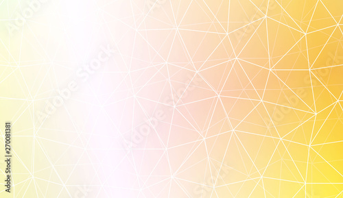 Polygonal pattern with triangles mosaic cover. For your wallpaper, advert, banner, poster. Vector illustration. Creative gradient color.