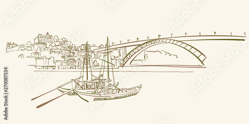 Porto Panorama drawing