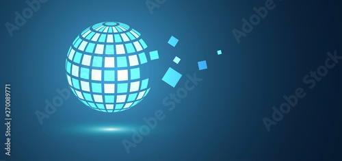 mondo, sfera, palla, pixel comunicazione, comunicare, 