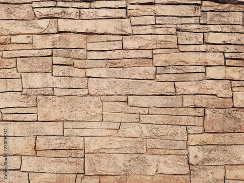 Brick block wall texture background.