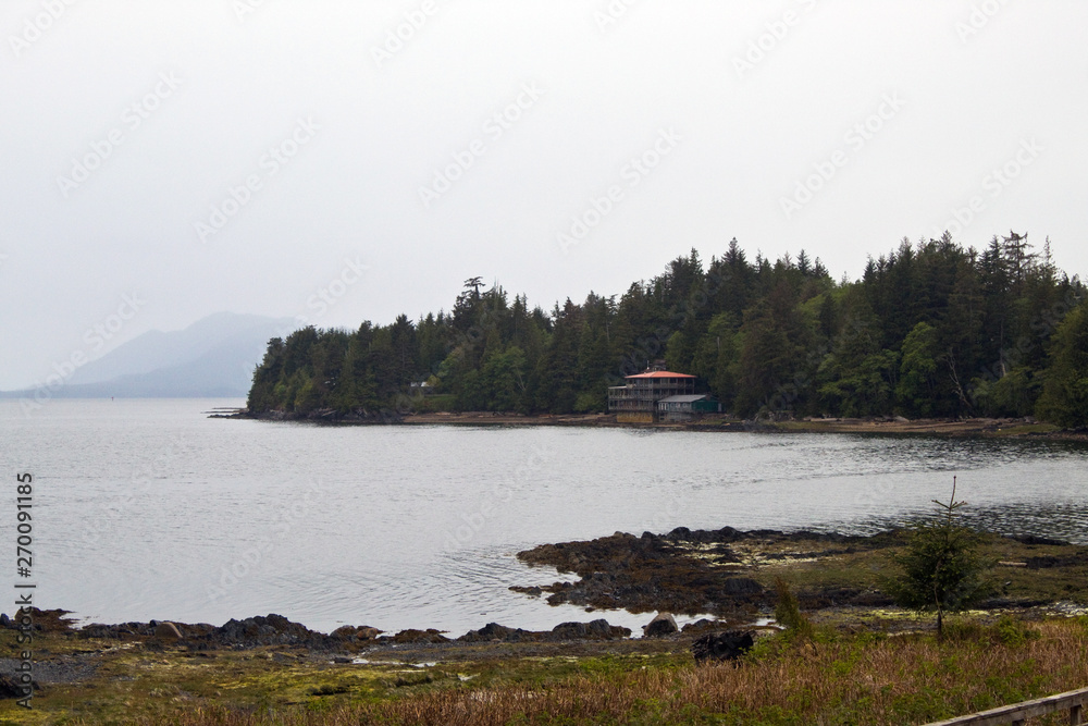 Fototapeta premium A view of ketchikan