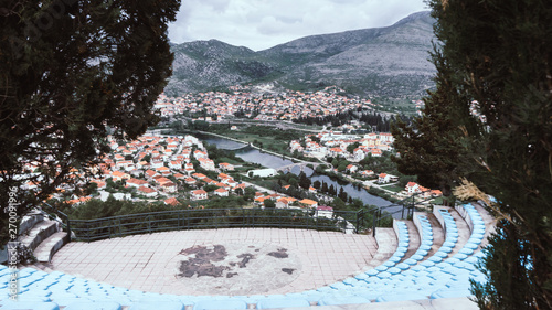 Open amphitheater at Crkvina hill in Trebinje, Bosnia and Hercegovina photo