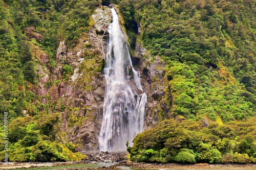 Stirling Falls in Milford Sound - New Zealand