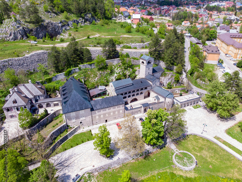 Orthodox Monastery of the Nativity of the Blessed Virgin Mary in Cetinje, Montenegro. photo