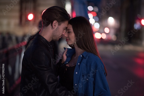 beautiful young couple at night  © admirdervisevi