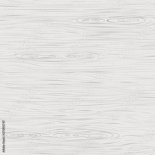 White wooden cutting, chopping board, table or floor surface. Wood texture. Vector illustration