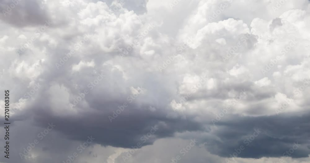 4k Cinema-graph Continuous Loop of Timelapse Storm Clouds