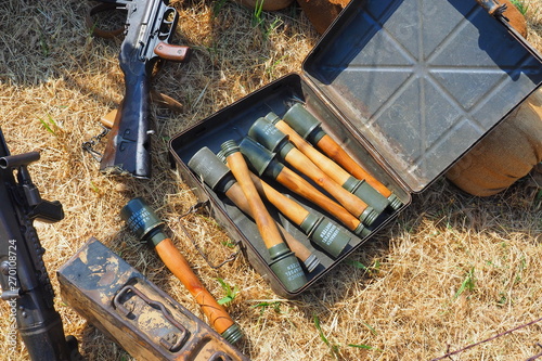 Photos explosif , munitions
