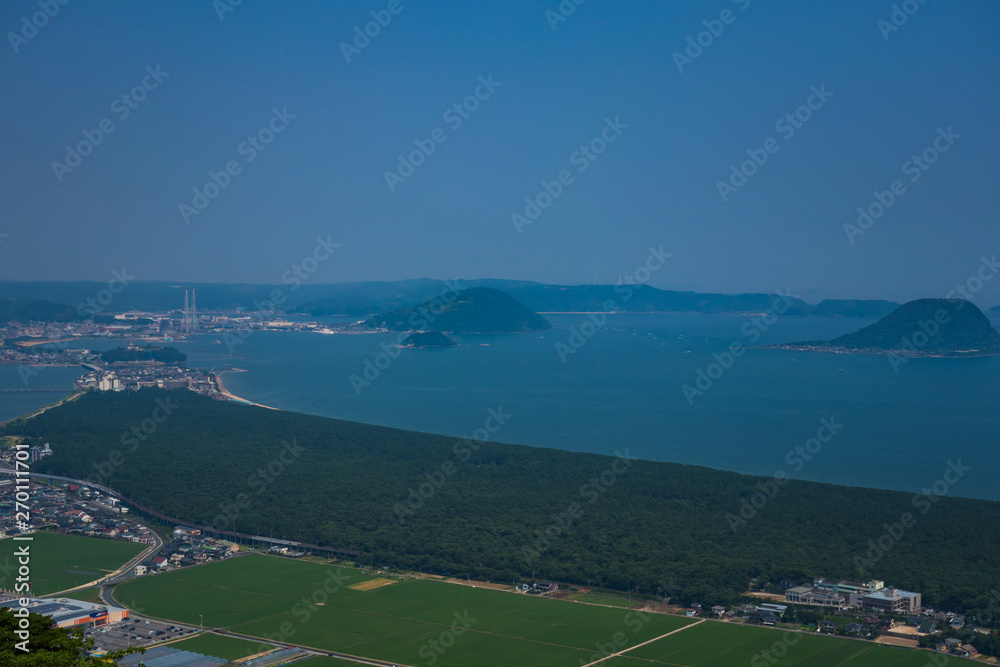 Japanese viewpoint of Sea beach 