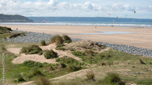 North Devon coast, England, UK photo