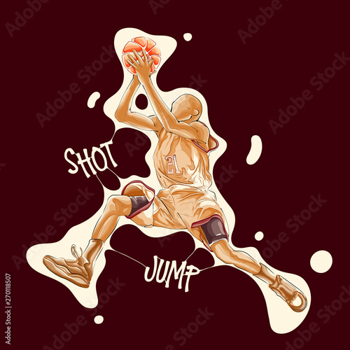 basketball jump shot paint