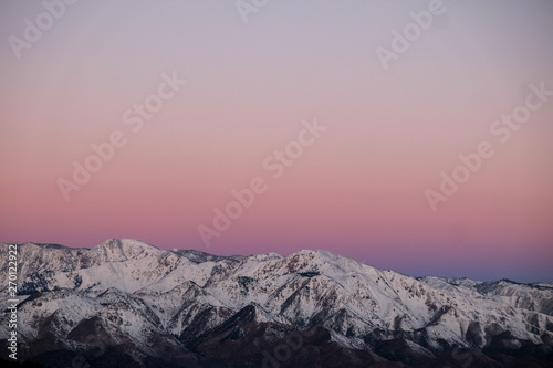 Purple Kolob Canyon Sunrise