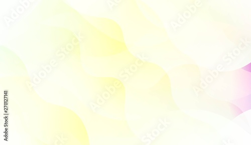 Template Abstract Background With Curves Lines, Wave Shape. Modern Screen Gradient Design. For Greeting Card, Flyer, Poster, Brochure, Banner Calendar. Vector Illustration.
